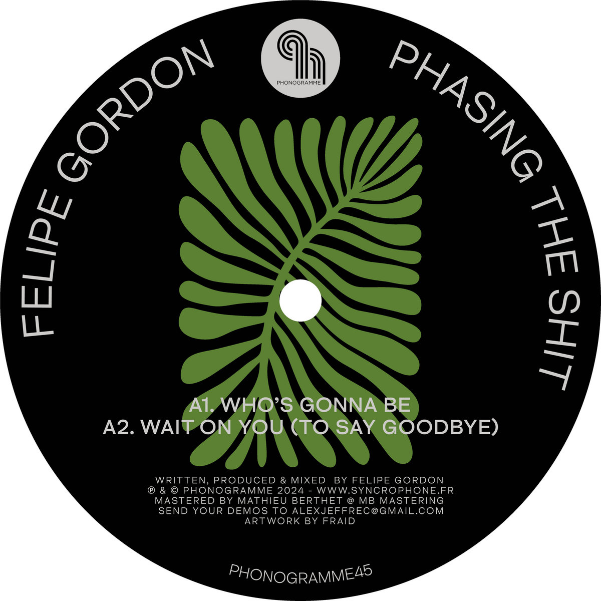 Felipe Gordon - Phasing The Shit (Disco Splatter)
